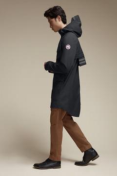 Chamarras Canada Goose Hombre México - Seawolf Chubasquero Negros ME3904256